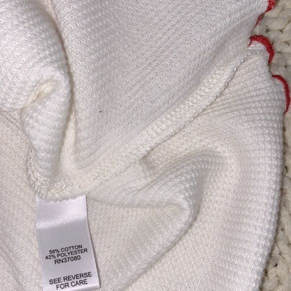 Merry Christmas thermal top size small new without tags - Picture 6 of 6